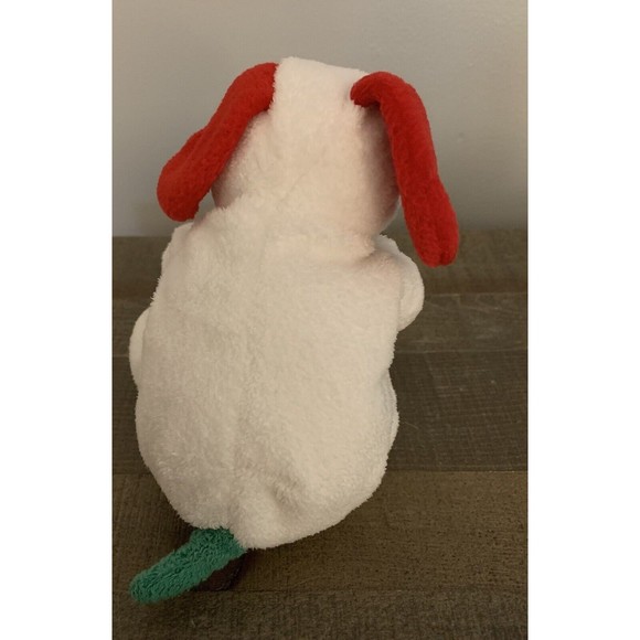 Ty Pluffies Frost the Holiday Puppy Plush Bean Christmas Lot of 2 NO TUSH TAGS - Picture 5 of 13